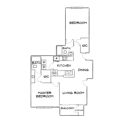 Floor plan Design 2B20