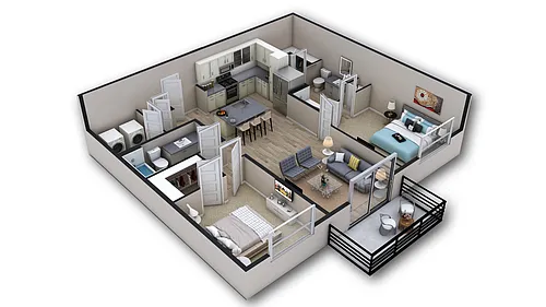 Floor plan B1