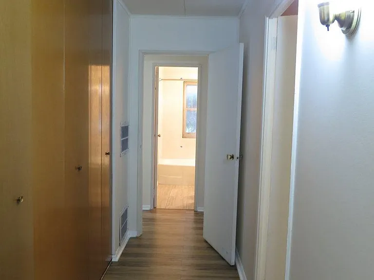 Enormous amount of closet space in the hallway.