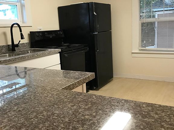 Black appliances and fixtures
