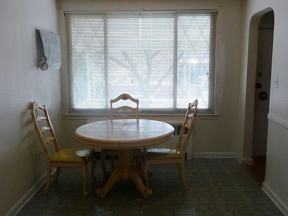 Separate dining area