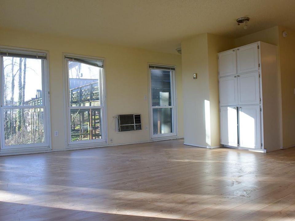 from hallway to living room space