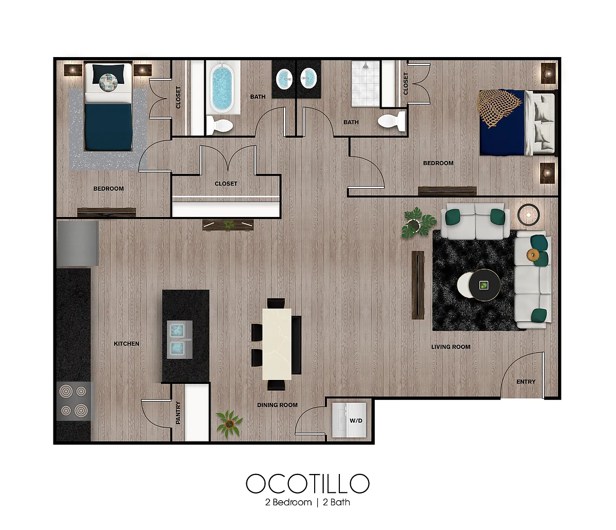 Floor plan Ocotillo