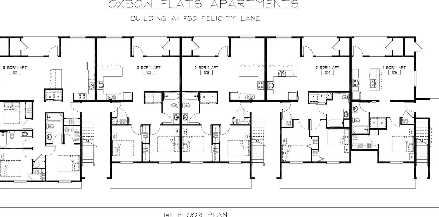 2 Bedroom Oxbow Flat Apartment — Photo 2