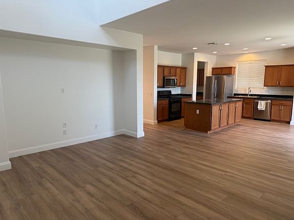 Family Room into Kitchen