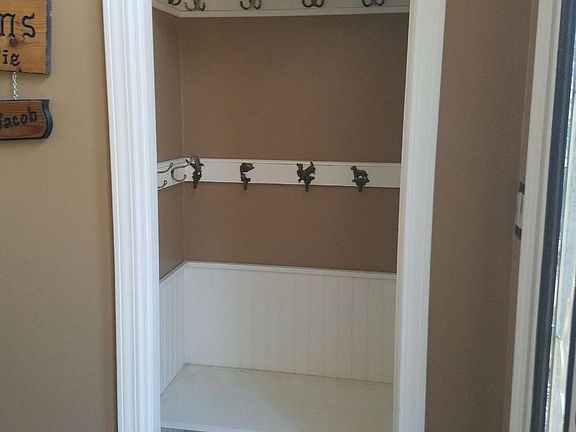 Mudroom in front entrance