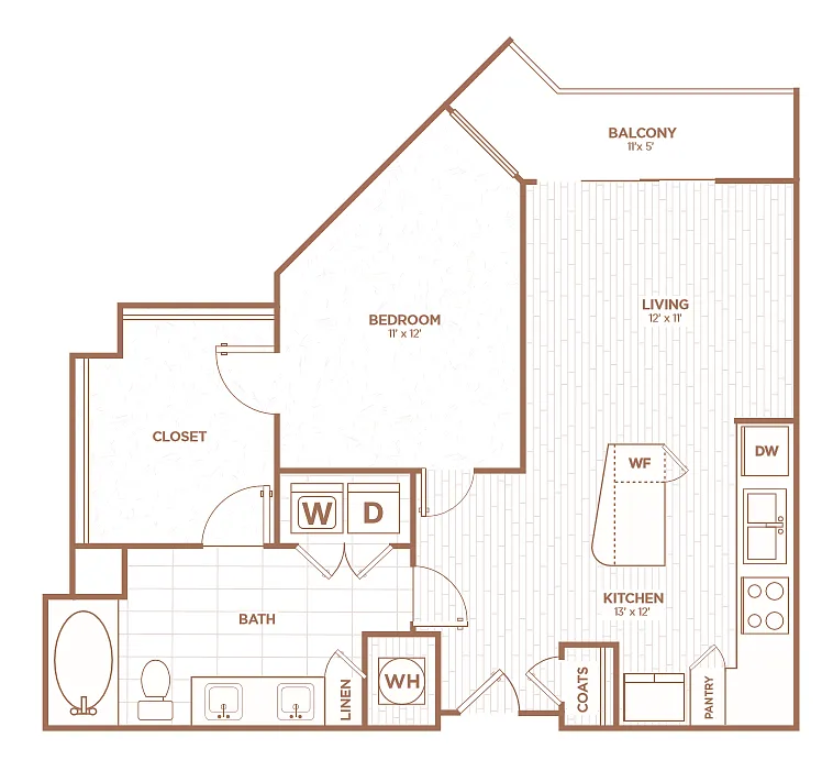 Floor plan A1K