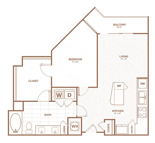 Floor plan A1K