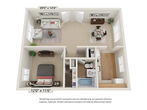 Floor plan Slater