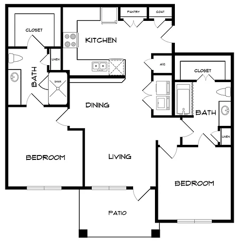 Floor plan B1