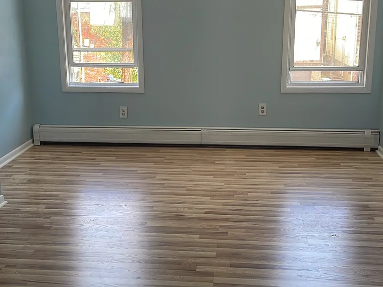 Brand new flooring and fresh paint.