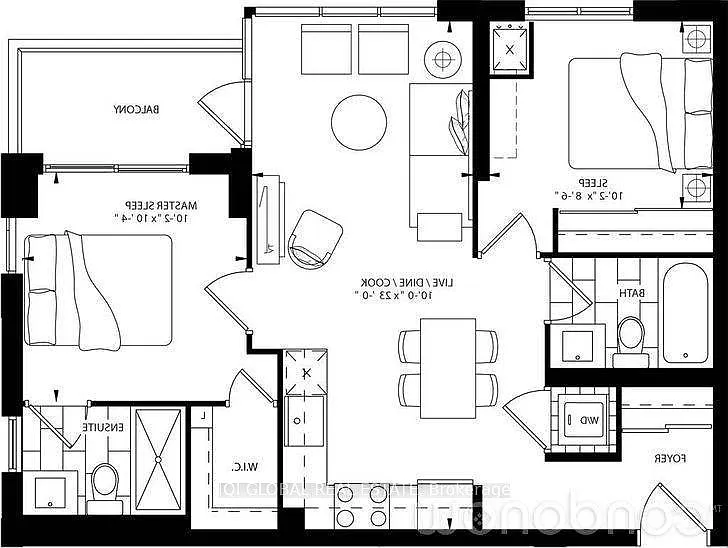 2 bed, $2,850 — Photo 2