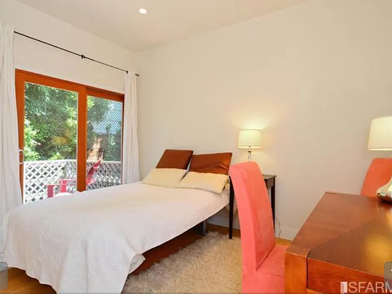 Bedroom #2 - Private deck overlooking garden