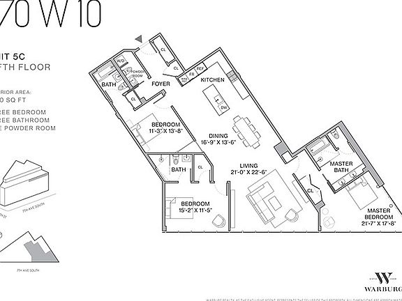 2nd image of 117 7th Ave S #5C