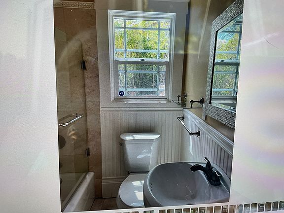Bathroom with tub