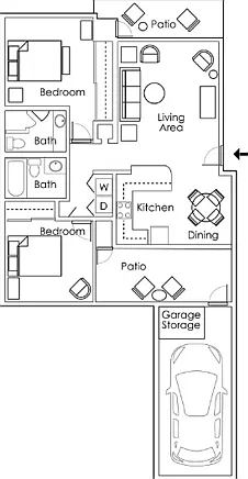 Country Club Apartments — Photo 13