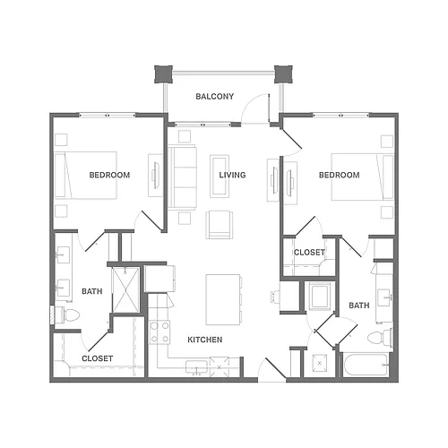 Floor plan B2