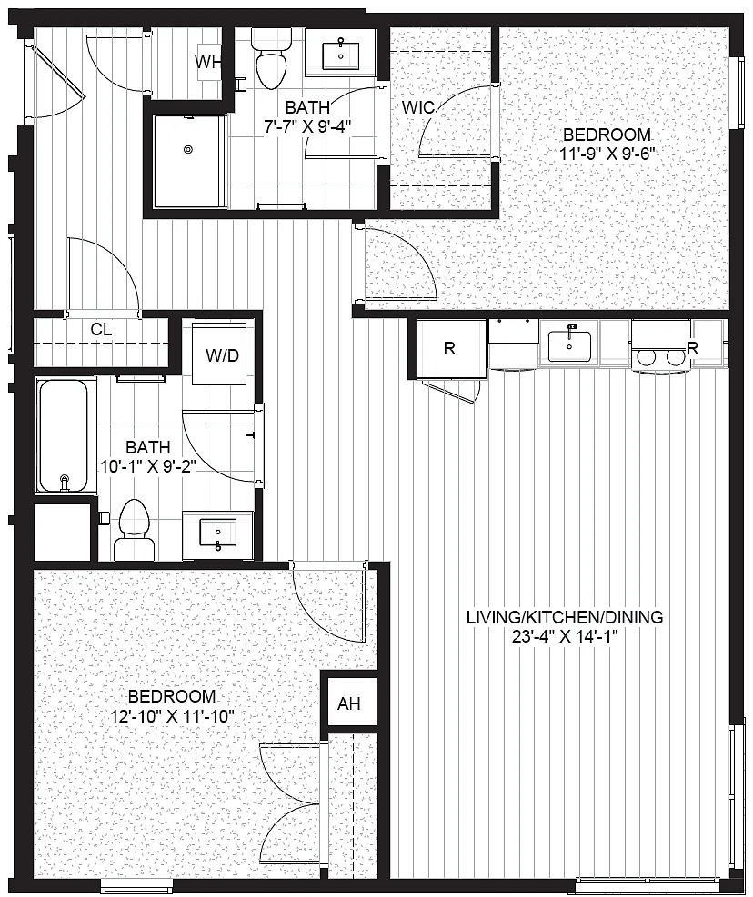 Floor plan B2Q