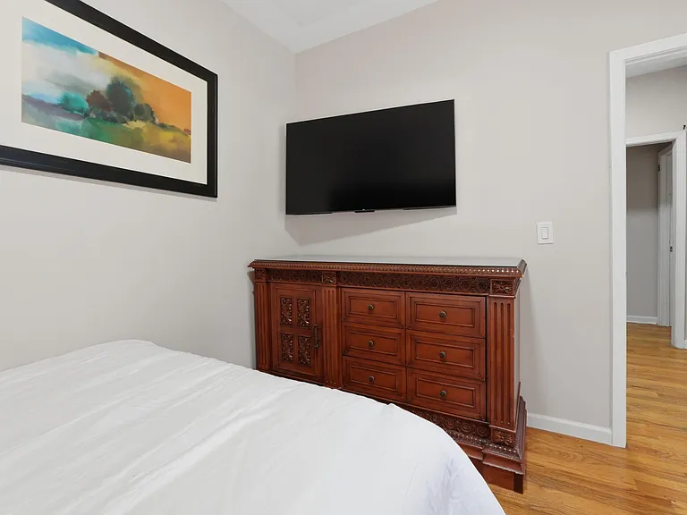 Please note this room has a dresser but not a closet.