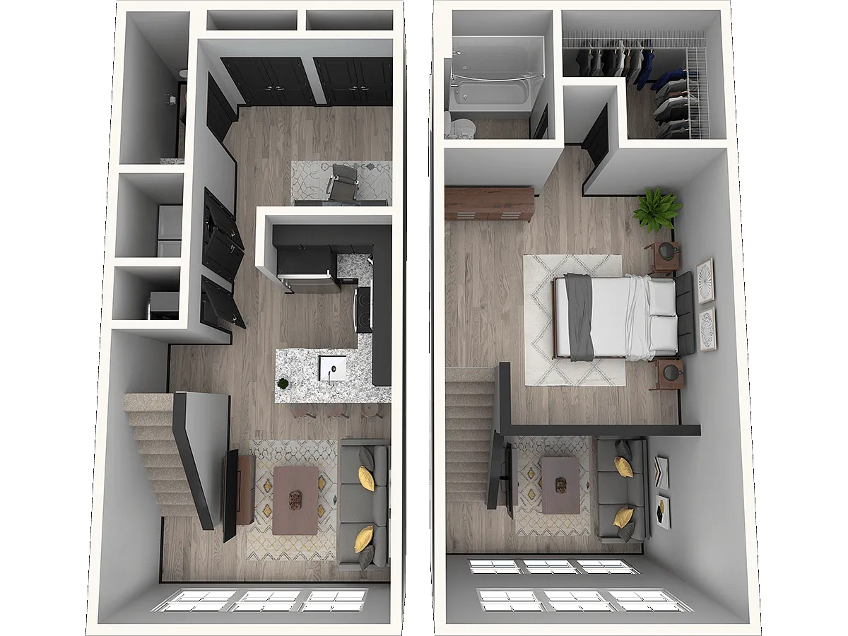 Floor plan Capitol Peak