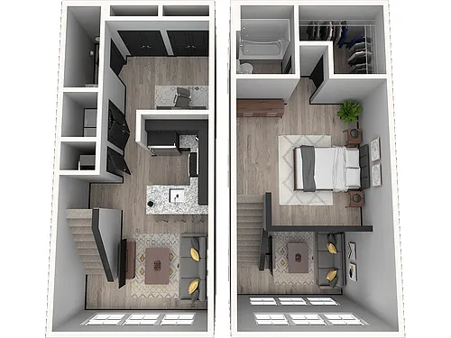 Floor plan Capitol Peak