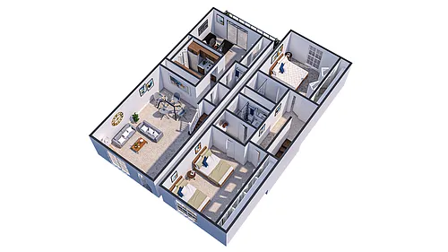 Floor plan 2X2.5 THN