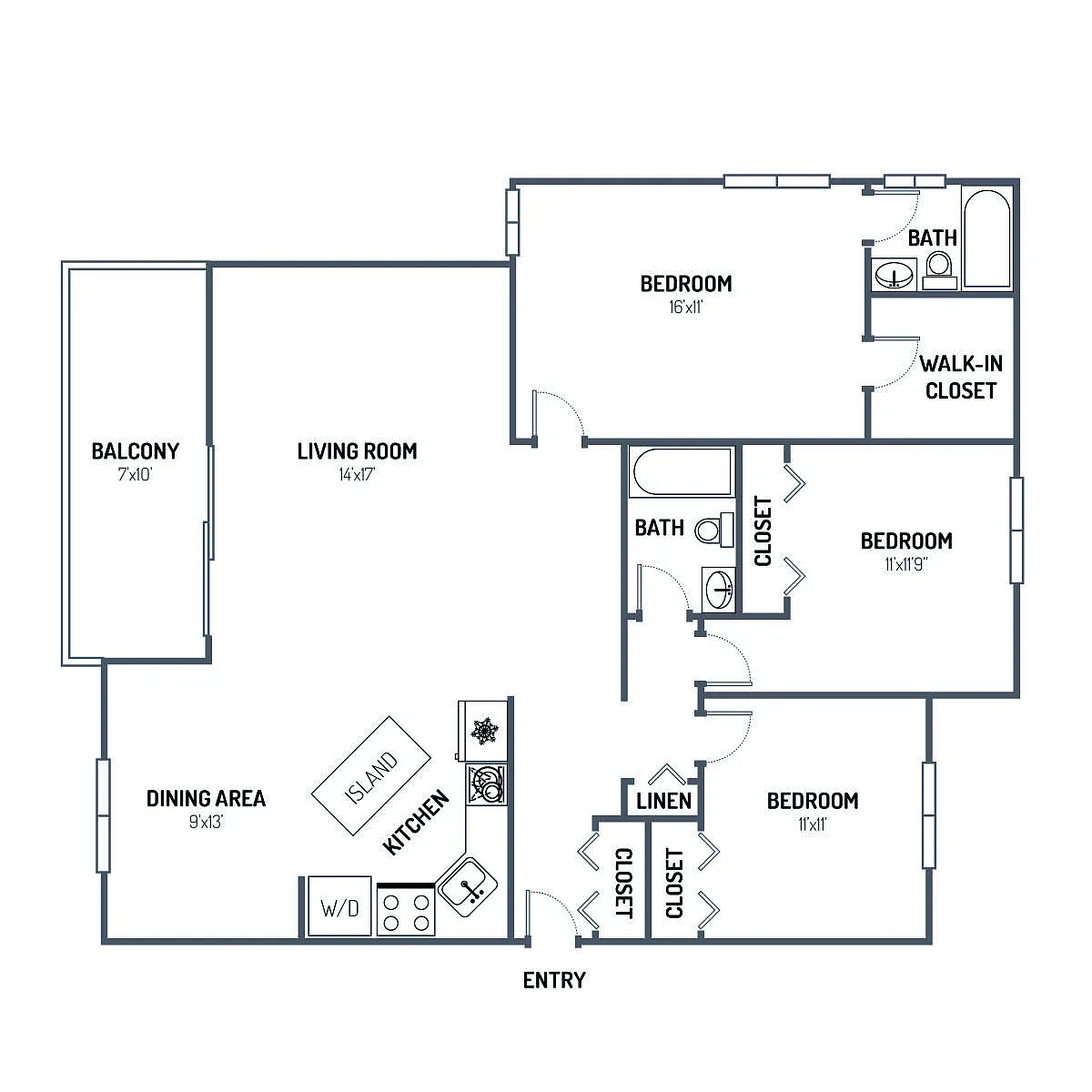 Floor plan S 3X2