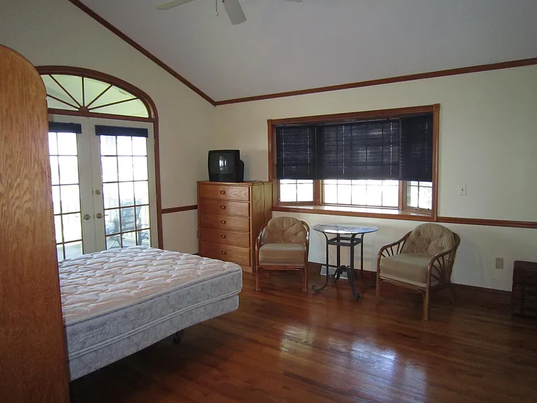BR w/ French Doors to Rear Porch