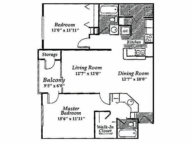 Floor plan The St Croix