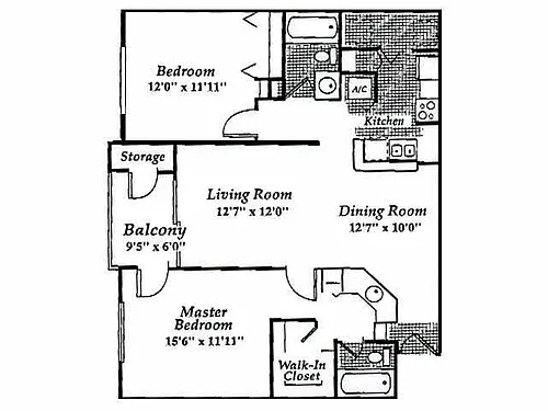 Floor plan The St Croix