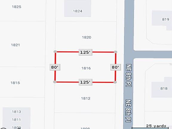 4th image of 1816 NE 8TH PLACE LOT 43