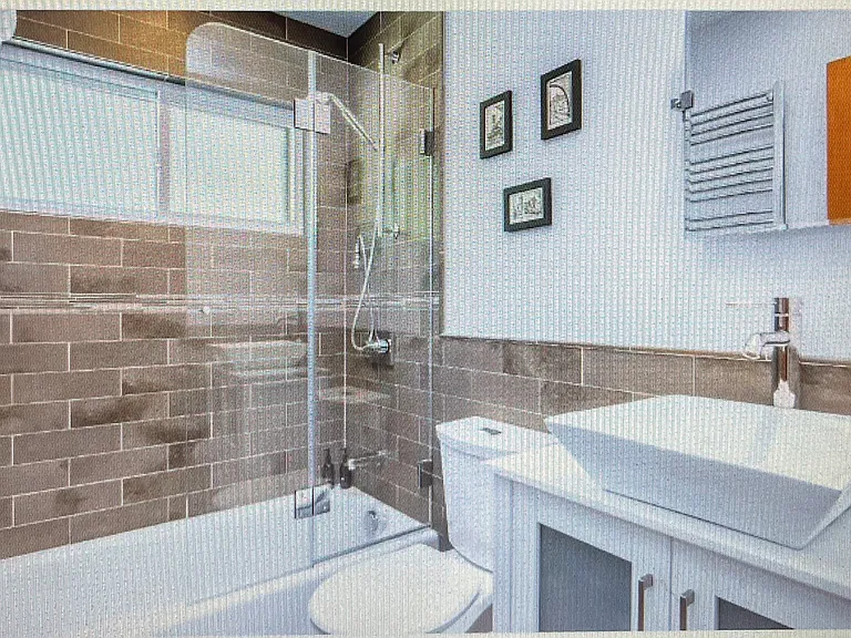 European style bath on first floor