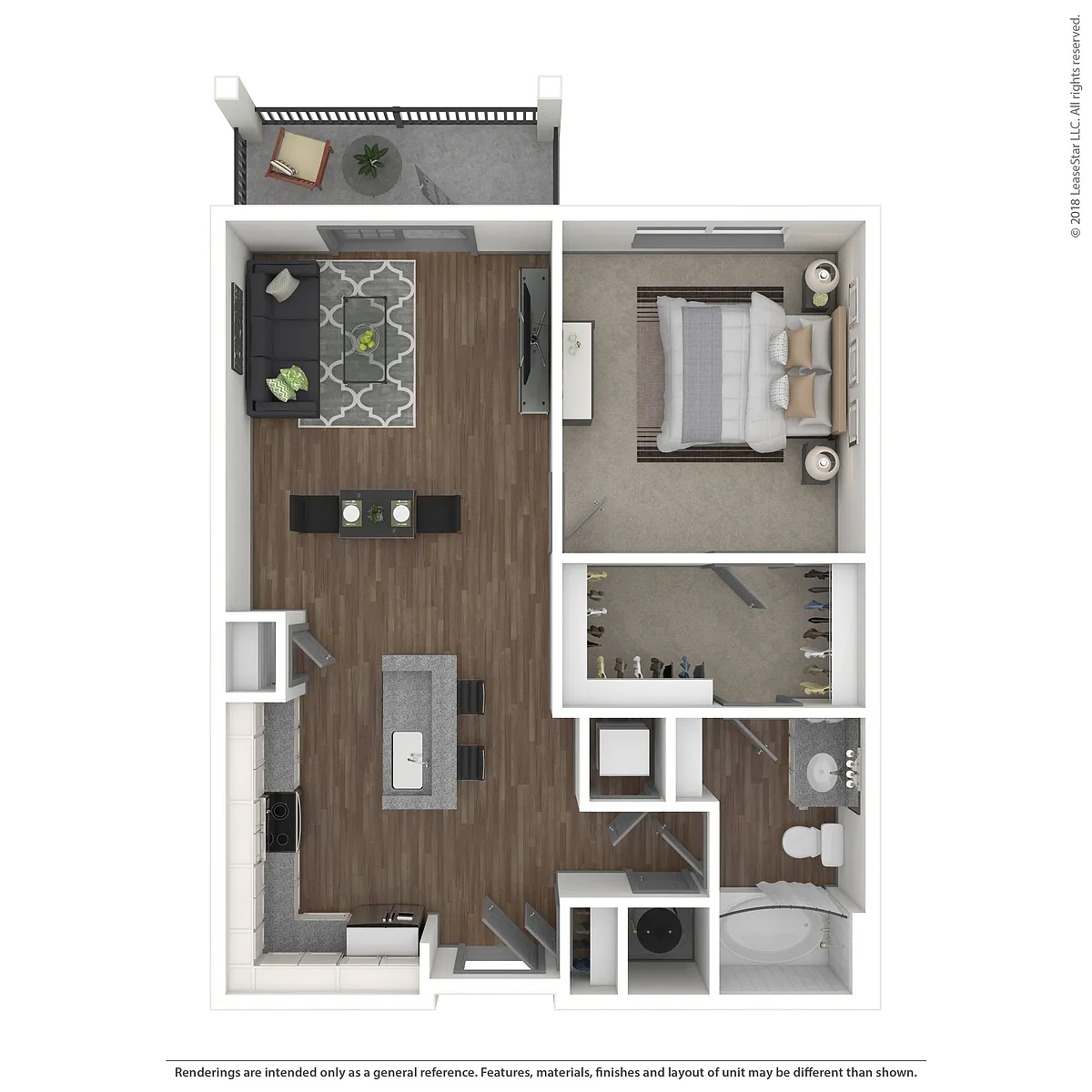 Floor plan A1C