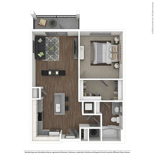 Floor plan A1C