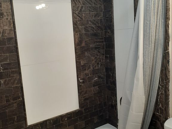 Updated Master bath with tub & shower