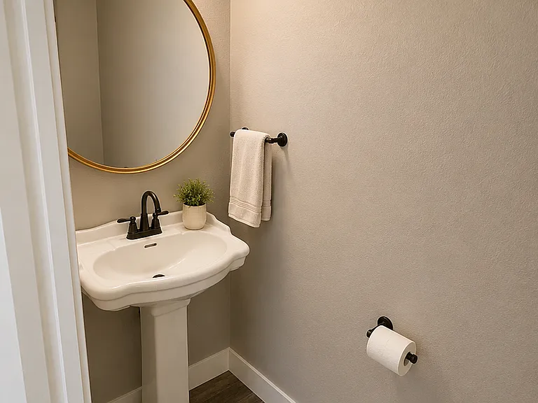 Downstairs Half Bathroom