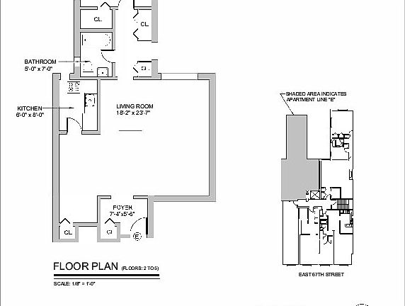 2nd image of 17 E 67th St #5RW