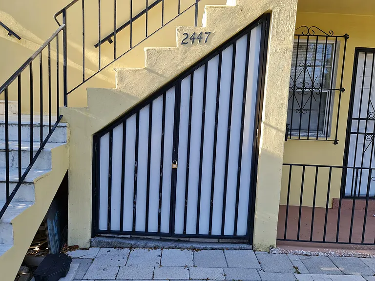 Secure outside private storage