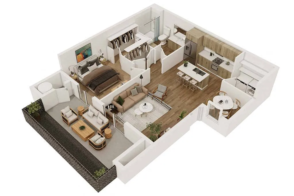 Floor plan Copper