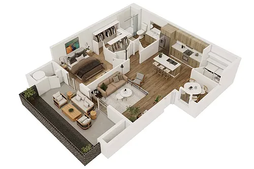 Floor plan Copper