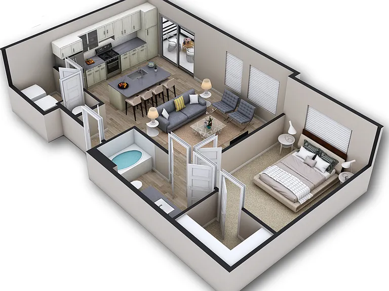 A6 floor plan The Griffin