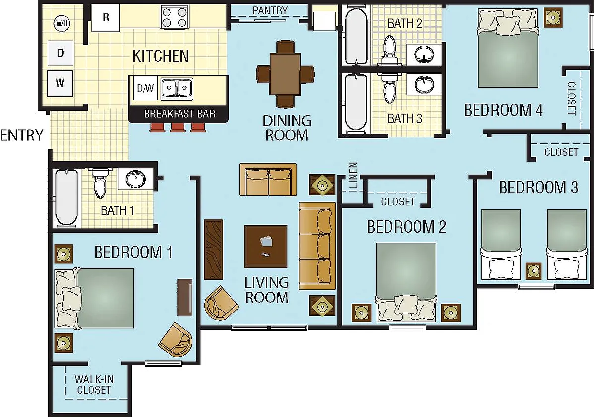 Floor plan Dorado