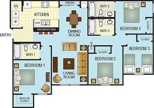 Floor plan Dorado