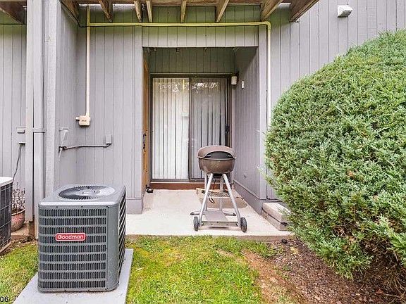 Back yard with grill