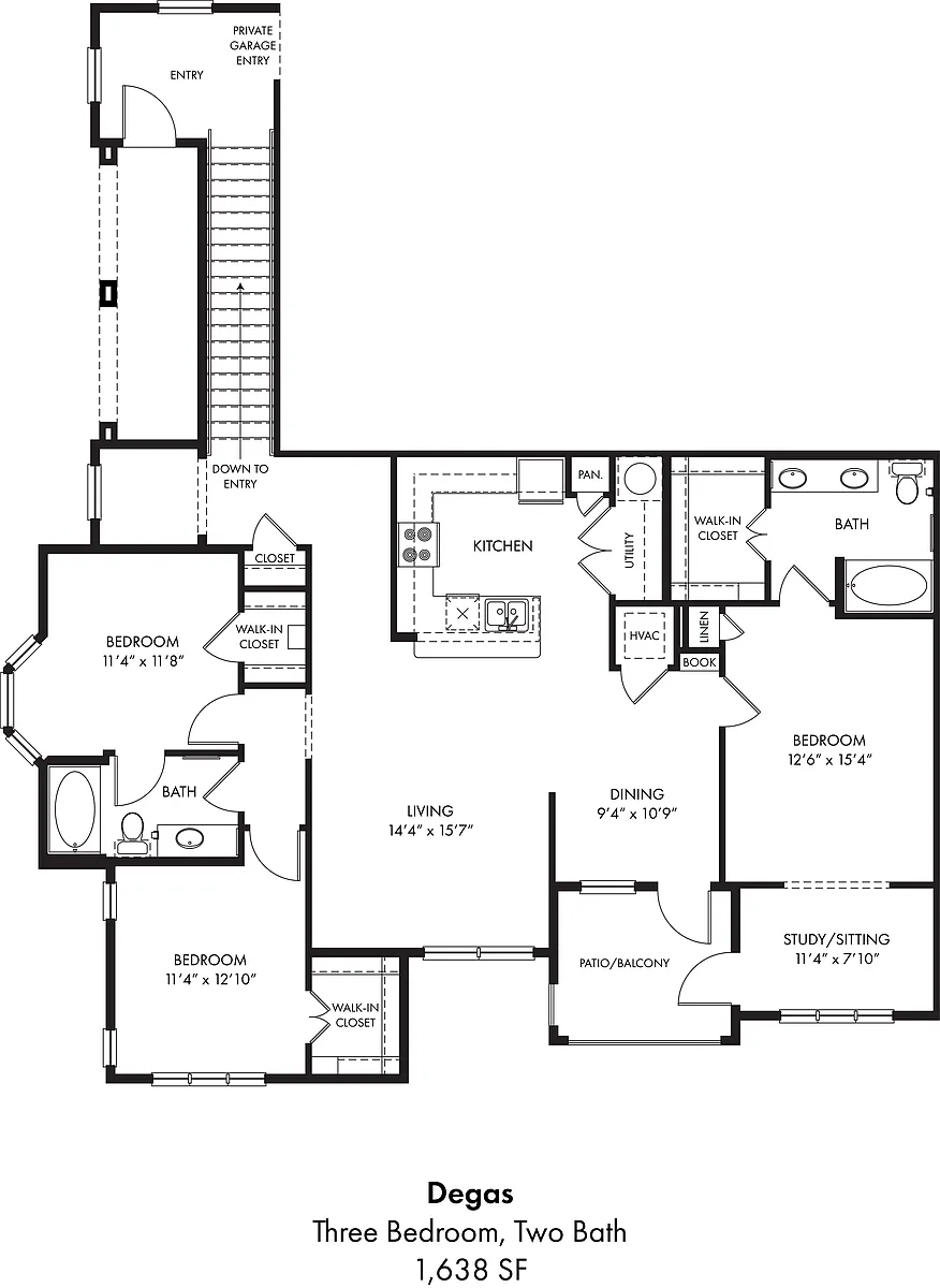 Floor plan C1a