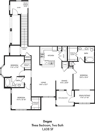 Floor plan C1a