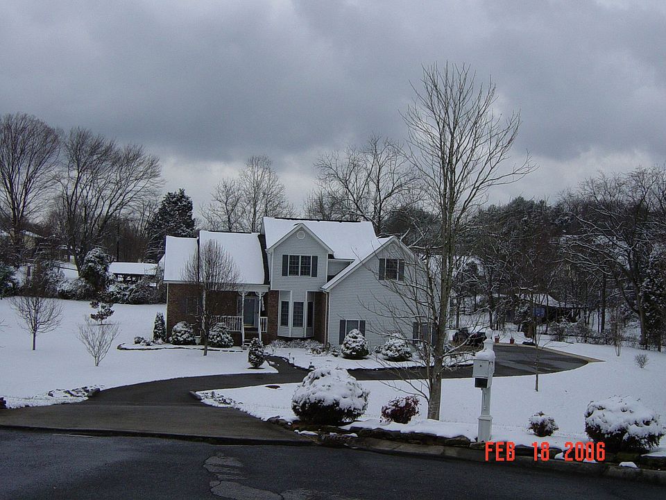 View on beautiful wintery day