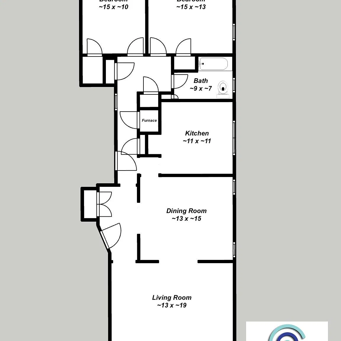 2 bed, $1,595 — Photo 2