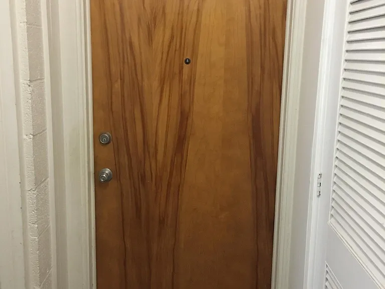 This is the unit entrance