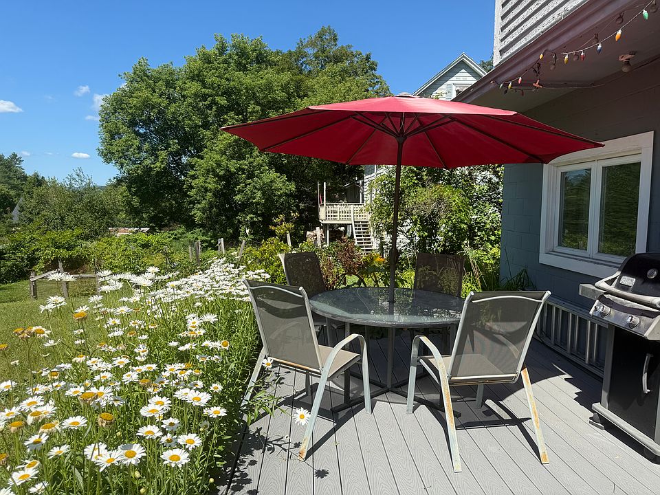 Backyard deck